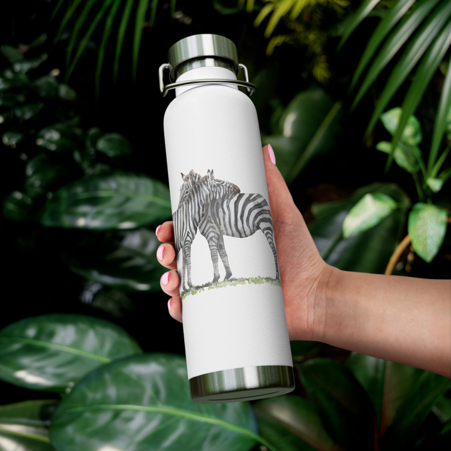 Grevy's Zebra Trust Zebra Friends 22oz Vacuum Insulated Bottle