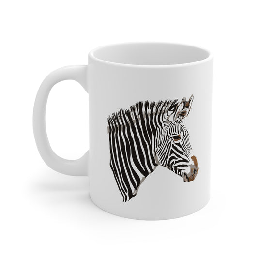 The Graphic Allure of the Zebra GZT Ceramic Coffee Cups, 11oz, 15oz