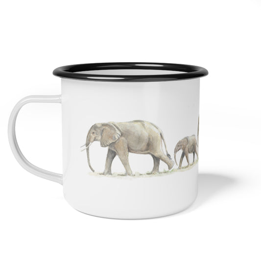 Elephant Parade Enamel Camp Cup