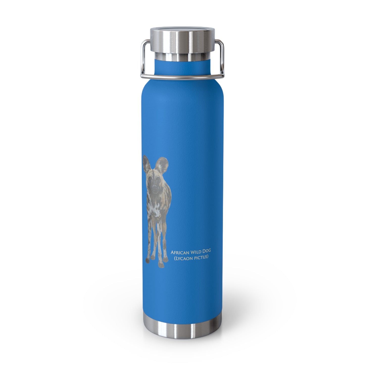 African Wild Dog 22oz Vacuum Insulated Bottle
