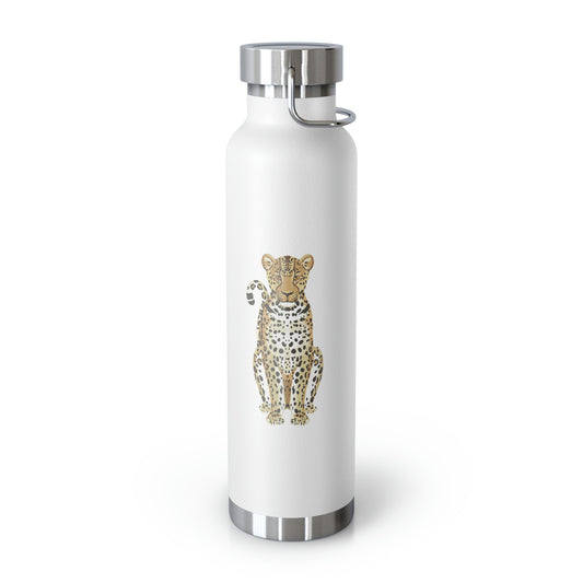 EA Leopard Copper Vacuum Insulated Bottle, 22oz